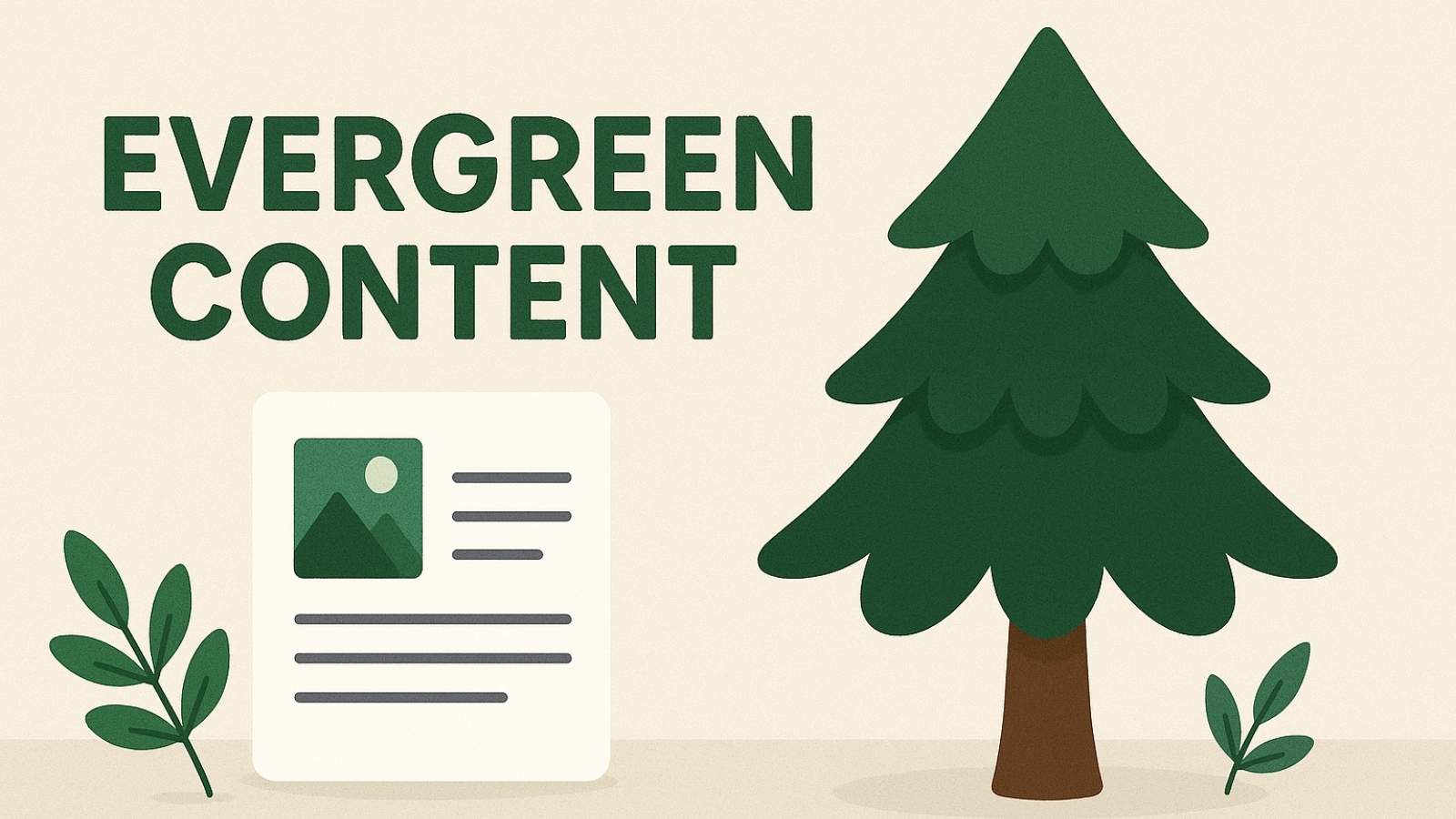 Evergreen content vs news content strategy for building a sustainable organic traffic engine